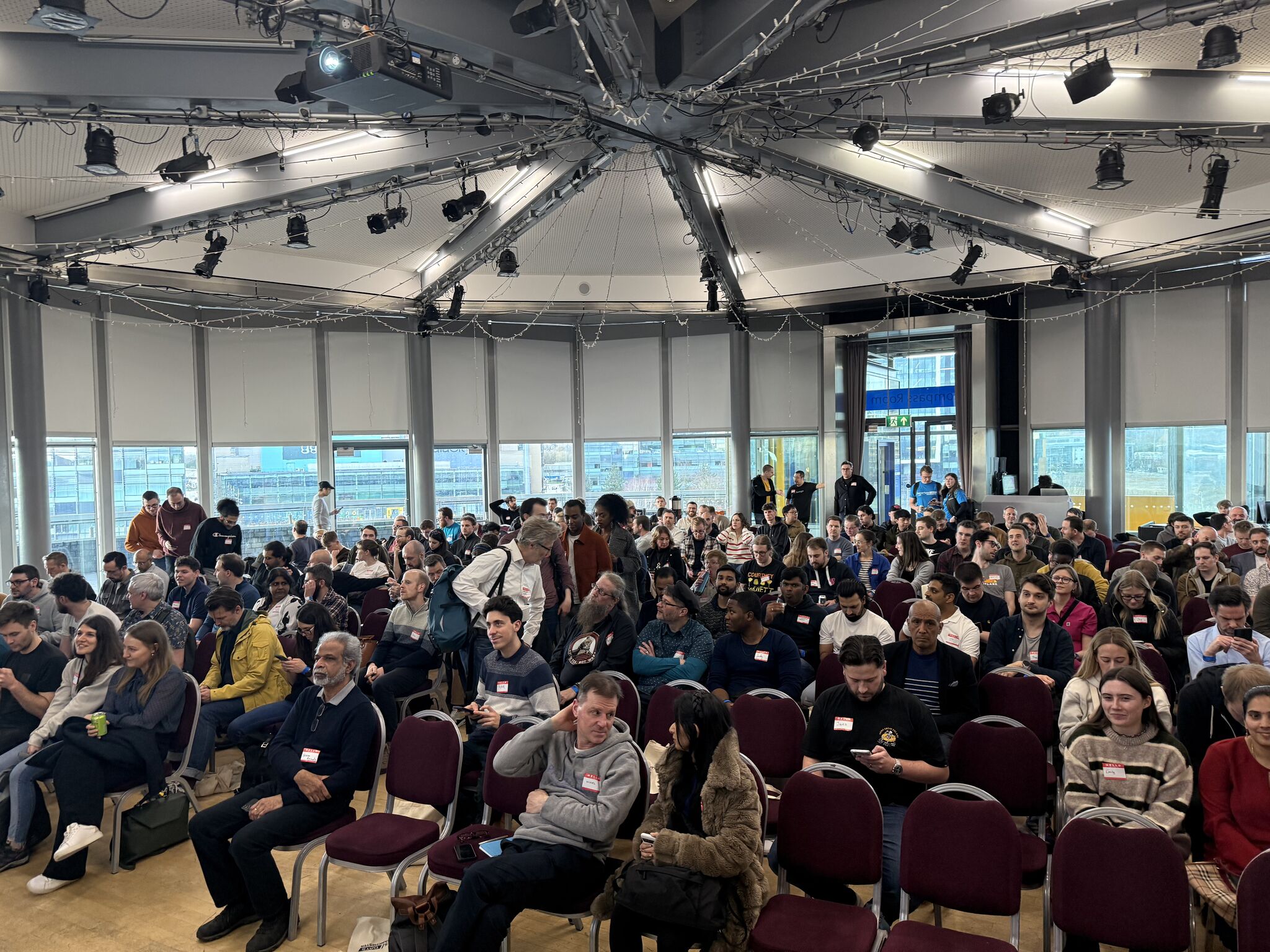~200 attendees at Serverless Days Manchester